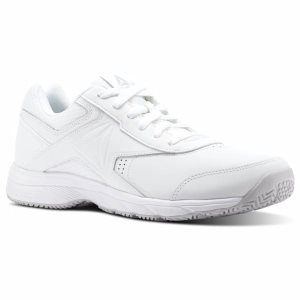 Reebok WORK N CUSHION 3.0 Wanderschuhe Herren - Weiß/Grau - DE 780-XKT